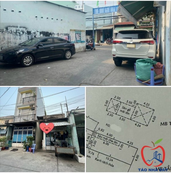 Bán nhà HXT đường Phú Thọ Hoà, Tân Phú, 44m² (4x11)