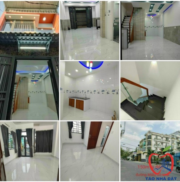 Bán nhà đẹp đường Miếu Gò Xoài, Bình Tân 33m² (4.1x8.2), 2 tầng, 2PN