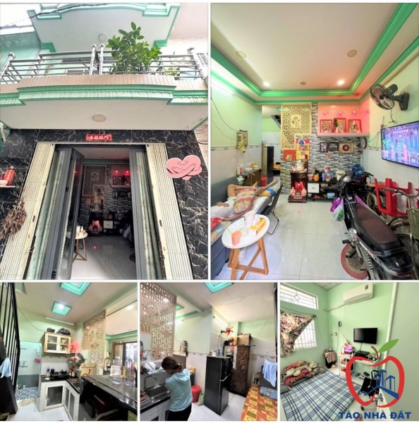 Bán nhà Tân Hòa Đông, Bình Tân, 25m² (3.5/5x6.2), 2 tầng, 2PN