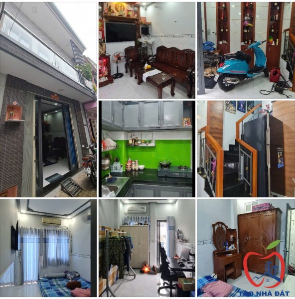 Bán nhà Tỉnh lộ 10, Bình Tân, 30m² (5.1x6), 2 tầng, 2PN