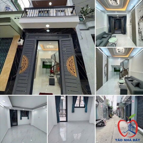 Bán nhà 2 tầng 27m² (3x9) gần Lê Văn Quới, Ngã Tư Bốn Xã, Văn Cao, giáp Tân Phú, hơn 3 tỷ