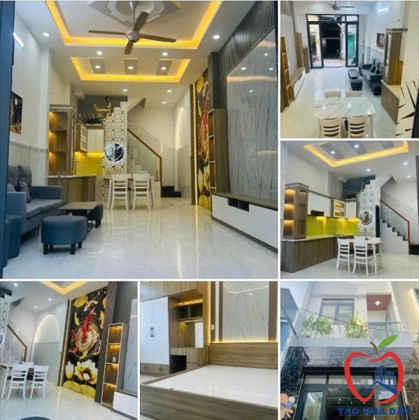 Bán nhà 2 tầng đẹp 40m² (4x10) Hẻm xe hơi ngay Lê Văn Quới, Ngã Tư Bốn xã, chỉ hơn 4 tỷ