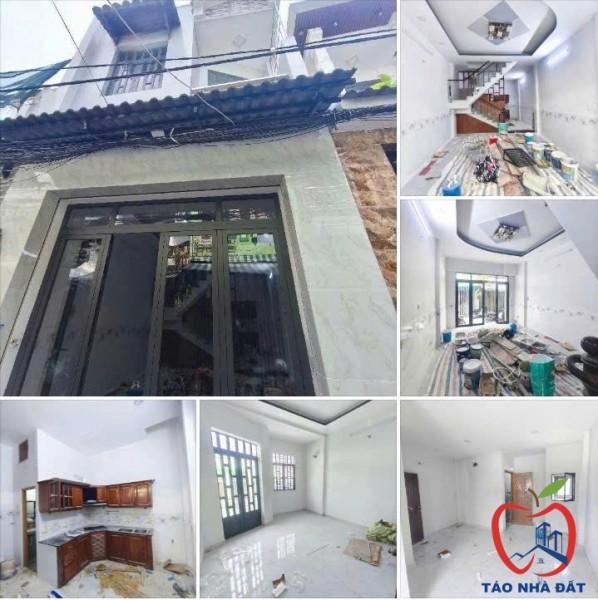 Bán nhà 3 tầng đẹp 43M² (4.1×10) hẻm xe hơi ngay Bình Long, Văn Cao, chỉ hơn 4 tỷ