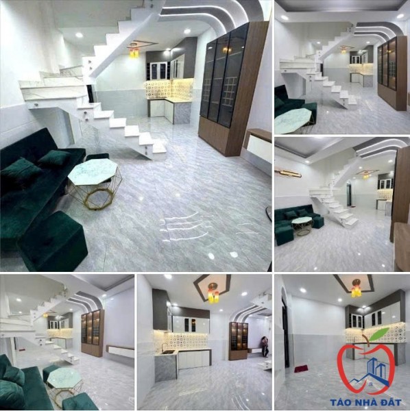 Bán nhà 3 tầng đẹp 42M² (4×10) Lò Gốm thông Bình Tiên, gần Hậu Giang, chỉ hơn 4 tỷ