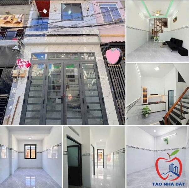 Bán nhà 2 tầng đẹp 28M² (3.4x8) gần Bình Long, Nguyễn Sơn, Lê Văn Quới, chỉ hơn 3 tỷ