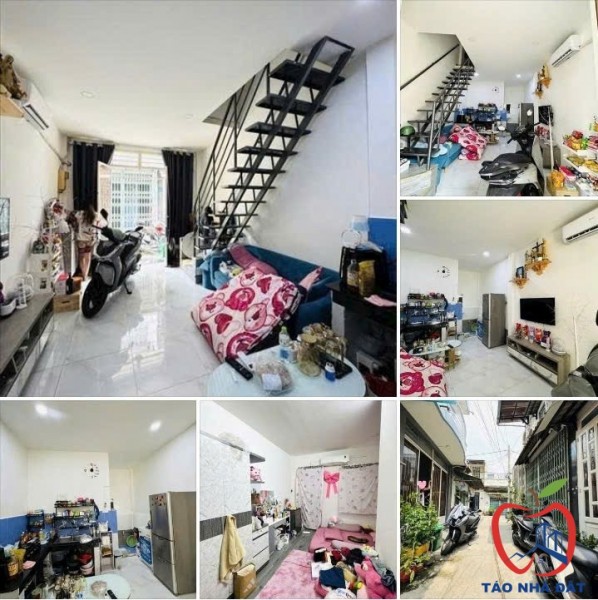 Bán nhà 2 tầng 26M² (3.5×8) ko LG-QH, hẻm xe hơi gần Lê Văn Quới, Ngã Tư Bốn Xã, hơn 3 tỷ