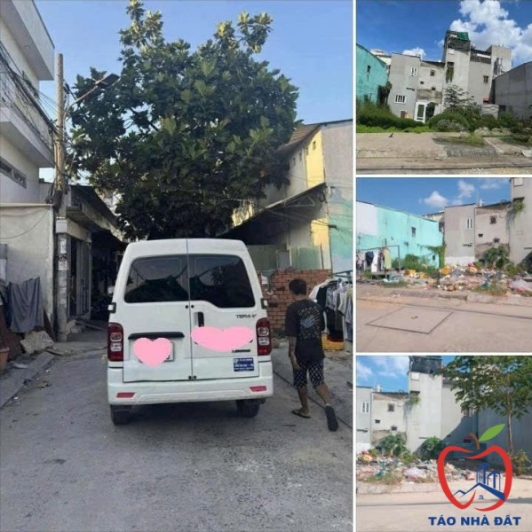 Bán đất full thổ cư 63M² (4X16) hẻm xe hơi thông, gần Lê Trọng Tấn, Aeon mall, hơn 4 tỷ