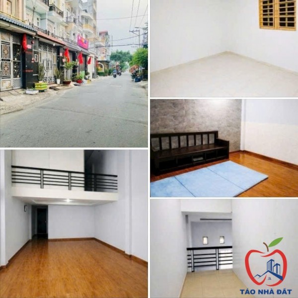 Bán nhà 2 tầng 55M² (4x13) hẻm xe tải Hương Lộ 2 gần Lê Văn Quới, Ngã 4 Bốn Xã, hơn 4 tỷ