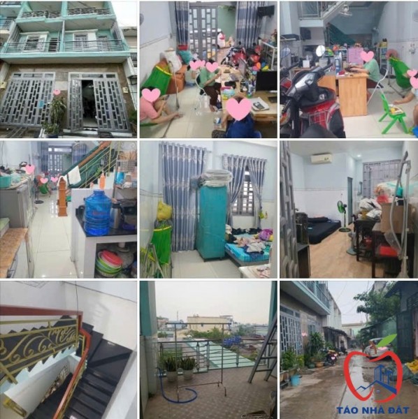 Bán nhà 3 tầng 97M² (8x12) hẻm xe tải gần Tân Kỳ Tân Quý, Aeon Mall Tân Phú, chỉ hơn 8 tỷ