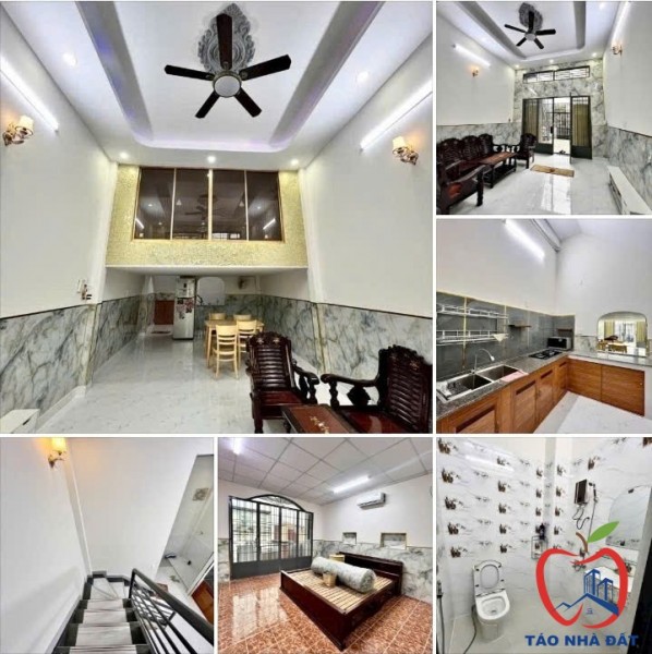 Bán nhà 3 tầng 65M² (4x16) hẻm xe tải 8m Tây Lân, gần Hương Lộ 2, QL1A, chỉ hơn 4 tỷ