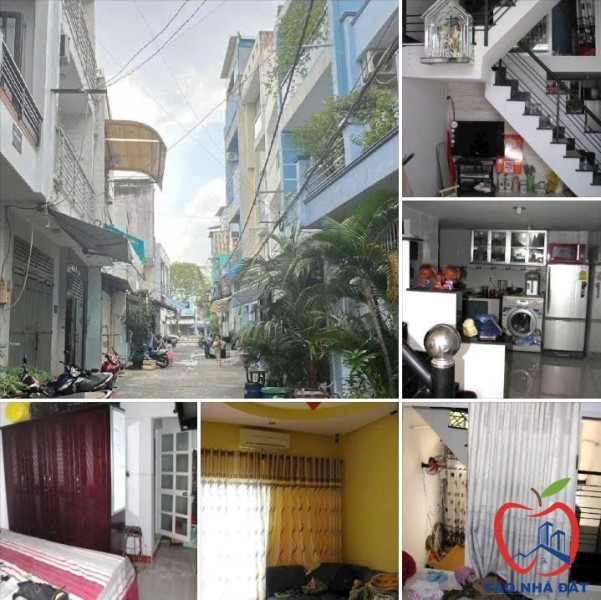Bán nhà 3 tầng 31M² (3.5x9) hẻm xe tải ngay Bình Long, Lê Thúc Hoạch, Gò Dầu, chỉ hơn 4 tỷ