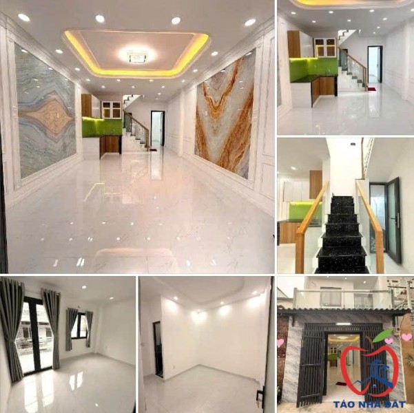 Bán nhà 2 tầng 48m² (4x12) hẻm xe hơi Gần Lê Văn Quới, Ngã Tư Bốn Xã, Chỉ hơn 5 tỷ