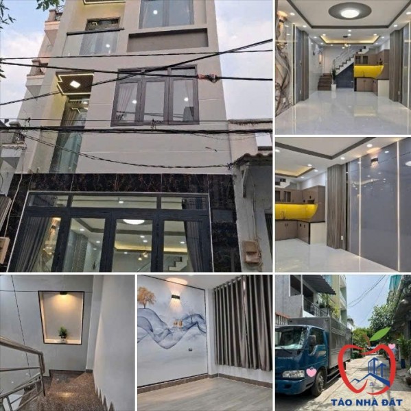 Bán nhà 3 tầng 32M² (4x8) hẻm xe tải gần Lê Trọng Tấn, Aeon Mall Tân Phú, chỉ hơn 4 tỷ