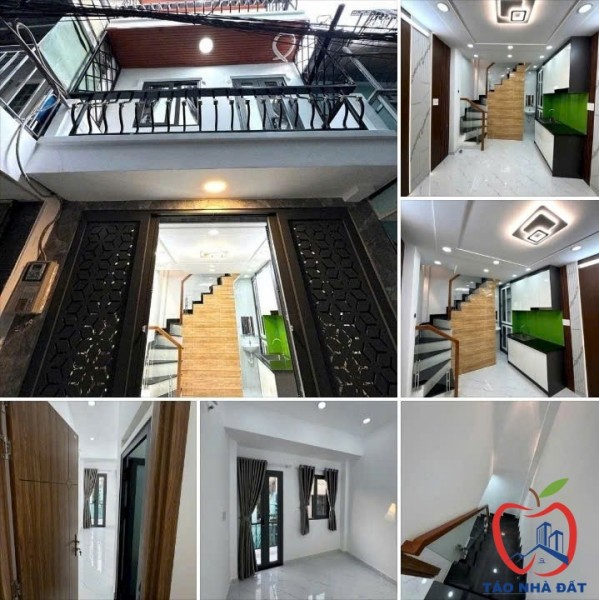 Bán nhà 3 tầng đẹp ngay Bình Long, Nguyễn Sơn, gần Lê Văn Quới, Ngã Tư 4 Xã, chỉ hơn 2 tỷ