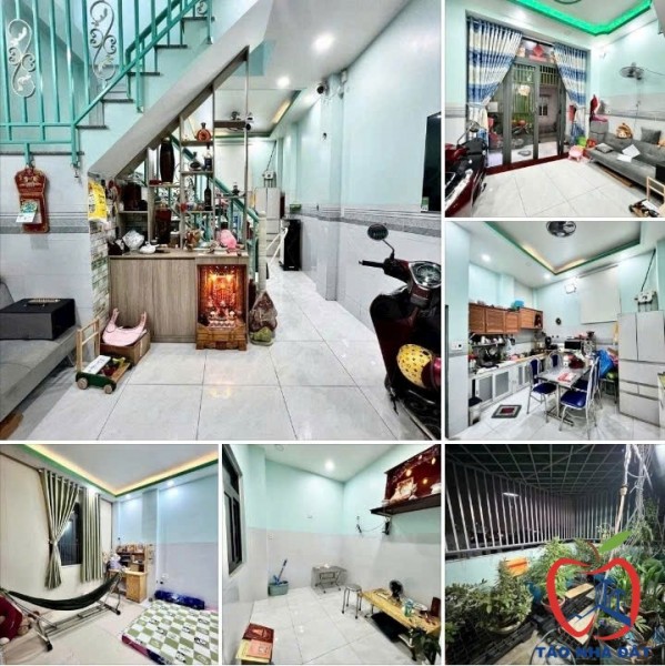 Bán nhà 4 tầng đẹp 36M² (4x9) ngay Tỉnh Lộ 10, Trần Văn Giàu, Võ Trần Chí, chỉ hơn 3 tỷ