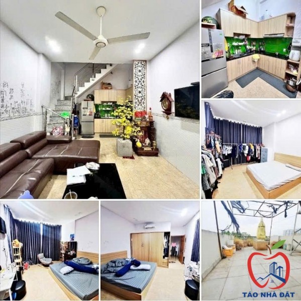 Bán nhà 4 tầng 31M² (4x8) ngay Kinh Dương Vương, gần Bến Xe Miền Tây, chỉ hơn 3 tỷ