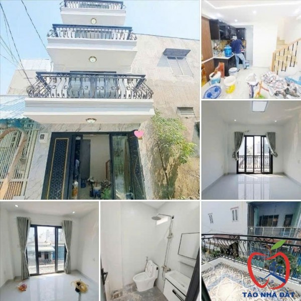 Bán nhà 4 tầng đẹp, hẻm xe tải ngay Trương Phước Phan, Tân Hòa Đông, Ngã Tư 4 Xã, hơn 3 tỷ