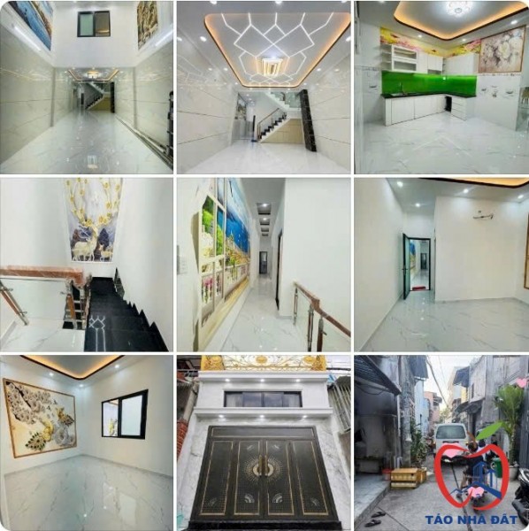 Bán nhà 2 tầng 76M² (4x19) hẻm xe hơi gần Gò Xoài, Lê Văn Quới, Ngã Tư Bốn Xã chỉ hơn 5 tỷ