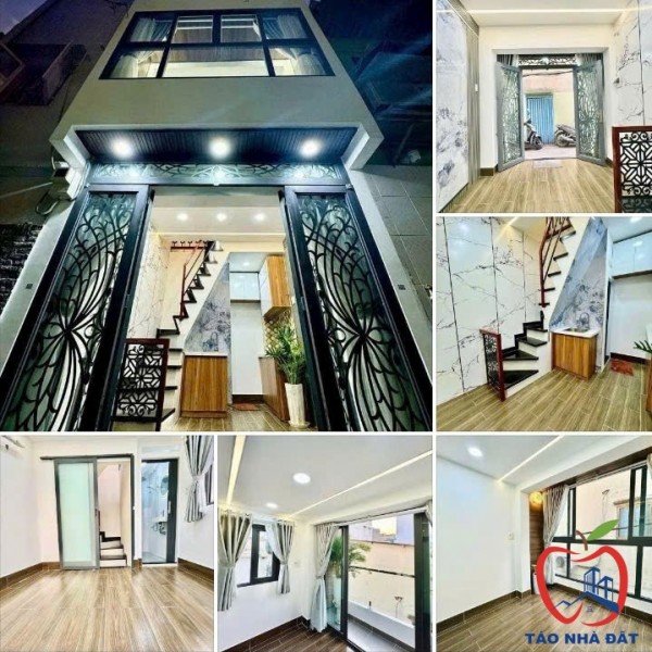 Bán nhà 4 Tầng đẹp Tân Hòa Đông thông Bà Hom, An Dương Vương gần Lũy Bán Bích chỉ hơn 2 tỷ