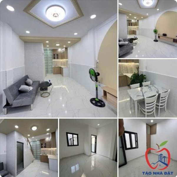 Bán nhà 2 tầng 25M² (3.4x8) Lò Gốm ngay Bình Tiên, Nguyễn Văn Luông, Hậu Giang, hơn 3 tỷ