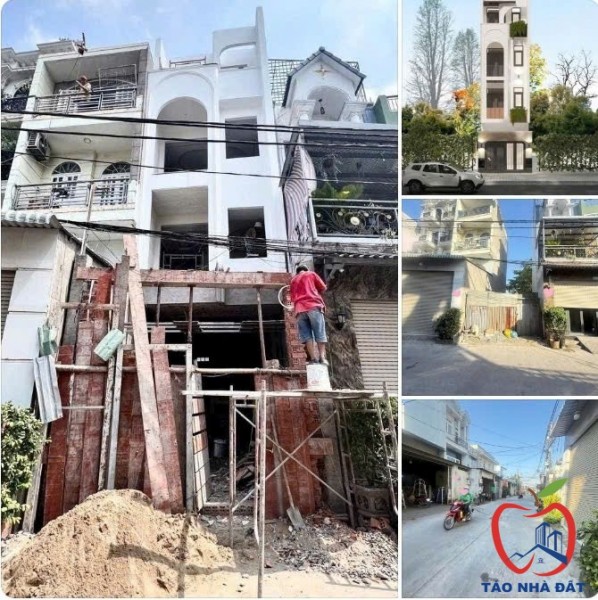 Bán nhà 4 tầng 46M² (4x12) mặt tiền đường ngay Mã Lò, gần Tân Kỳ Tân Quý, chỉ hơn 5 tỷ