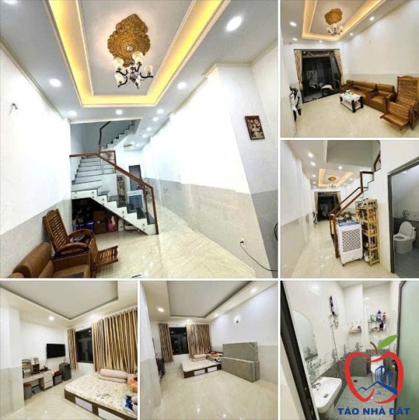 Bán nhà 4 tầng đẹp 56M² (3.5x16) Hậu Giang, gần Lò Gốm, Nguyễn Văn Luông, chỉ hơn 6 tỷ