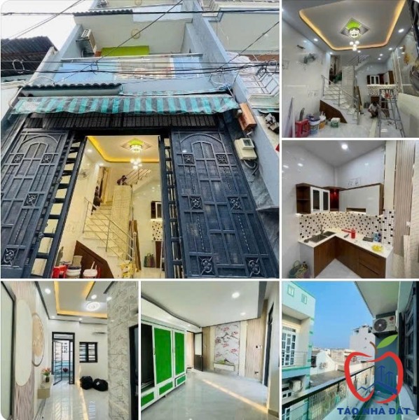 Bán nhà 3 tầng 26M² (4x7) Chiến Lược, ngay Tỉnh Lộ 10, Tân Hòa Đông, Phan Anh chỉ hơn 4 tỷ