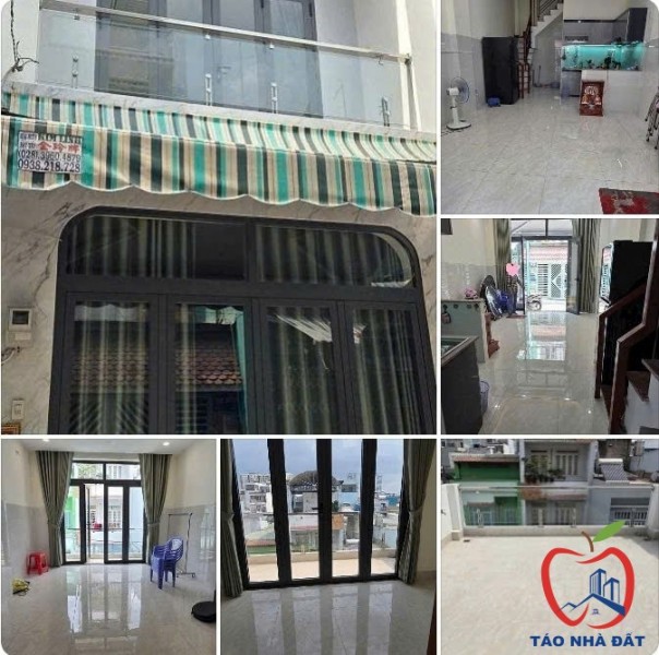 Bán nhà 4 tầng 33M² (4x8) hẻm xe hơi Lê Đình Cẩn, ngay Mã Lò, Chiến Lược, chỉ hơn 4 tỷ