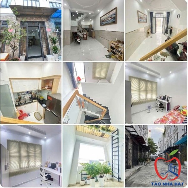 Bán nhà 4 tầng đẹp 28M² (3.2x8) Hẻm xe tải Hồ Văn Long, gần Lê Trọng Tấn, chỉ hơn 2 tỷ