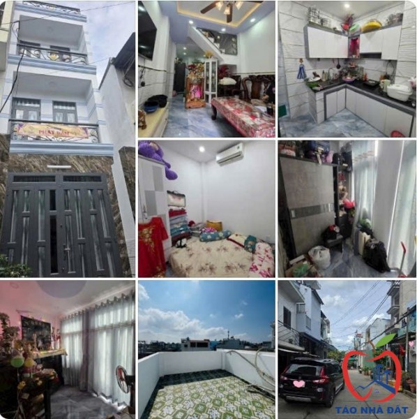 Bán nhà 4 tầng 27M² (3x9) hẻm xe tải Chiến Lược, Tân Hòa Đông, Hương Lộ 2, chỉ hơn 4 tỷ