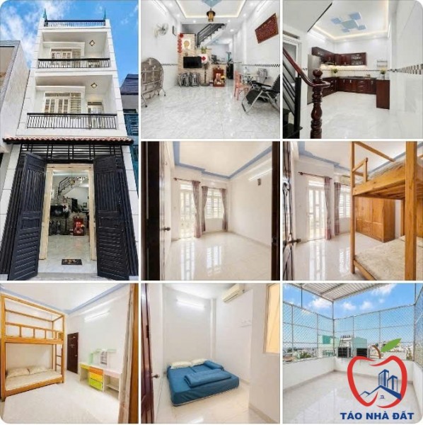 Bán nhà 4 tầng 42M² (4x11) hẻm xe hơi Lê Văn Quới, Hương Lộ 2, Ngã Tư Bốn Xã, chỉ hơn 5 tỷ