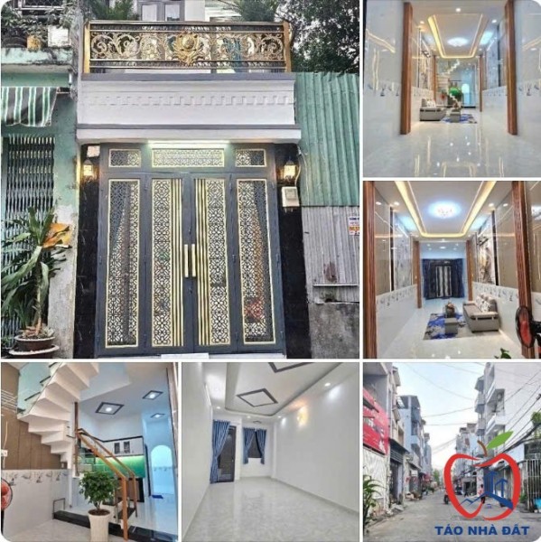 NHÀ 4 TẦNG 32M² (4x8) HẺM XE HƠI GÒ XOÀI, NGAY TÂN KỲ TÂN QUÝ, LÊ VĂN QUỚI, CHỈ HƠN 5 TỶ
