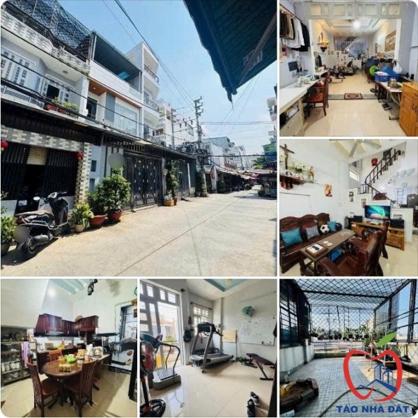BÁN NHÀ 3 TẦNG 58M² (4x14.5) HẺM XE TẢI NGAY 26/3, TÂN KỲ TÂN QUÝ, AEON MALL, CHỈ HƠN 5 TỶ