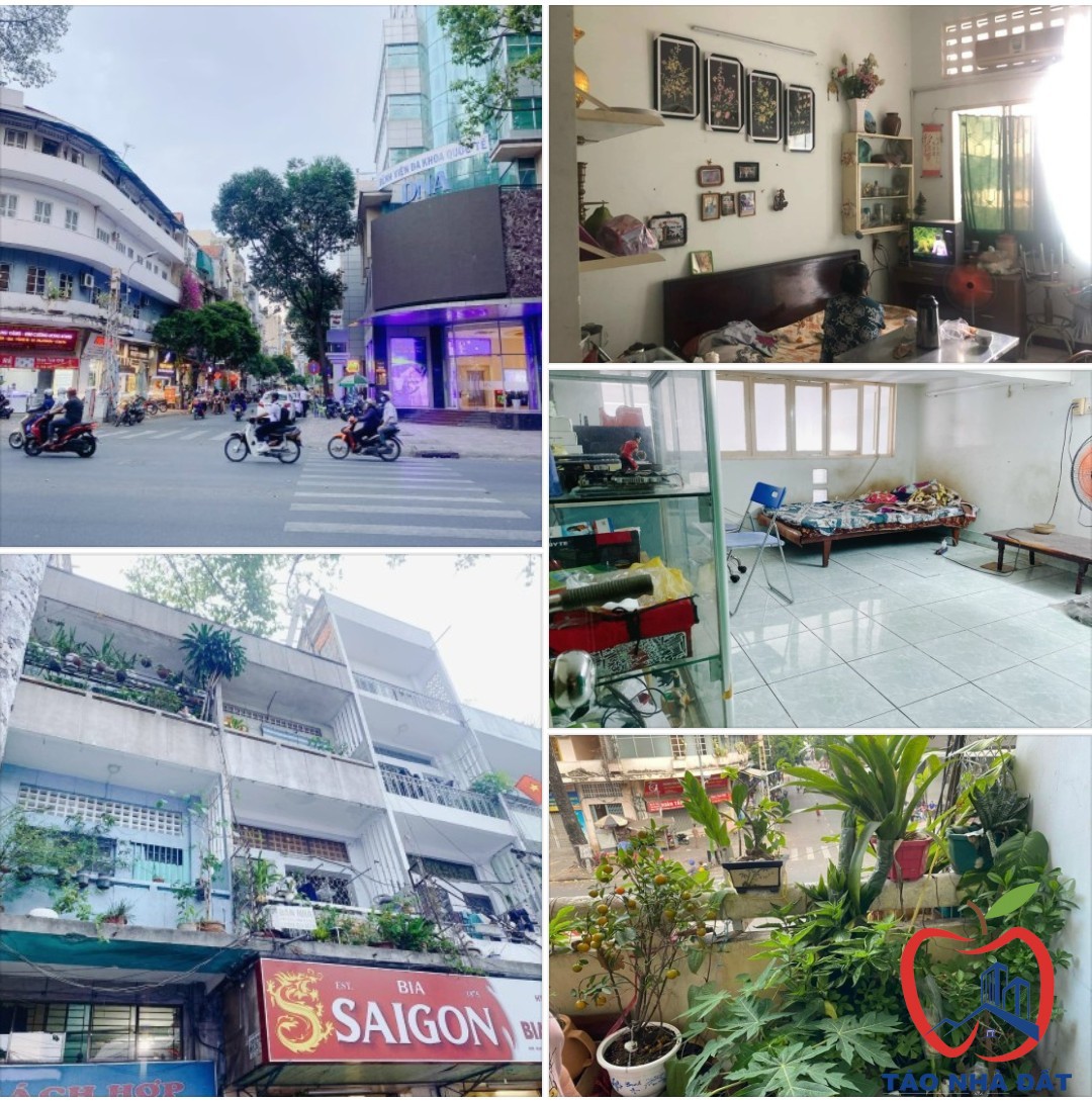 Bán Chung cư lầu 1, 824 Trần Hưng Đạo, Q5, 69m² (3.9x19), 2 tầng, 2PN