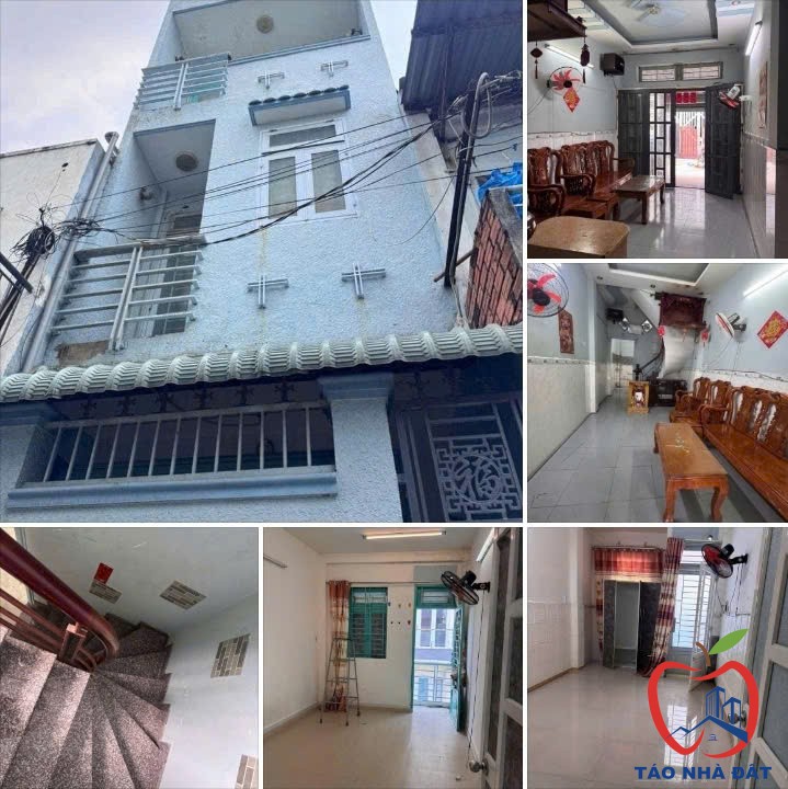 Bán nhà 4 tầng đẹp 31M² (3×11) Hương Lộ 2, ngay Ngã Tư Bốn Xã, gần Phan Anh, chỉ hơn 4 tỷ