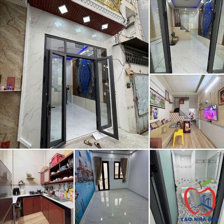 Bán nhà 2 tầng đẹp 27M² (3.2x9) ngay Hương Lộ 2, Tân Hòa Đông, Ngã Tư Bốn Xã, Chỉ hơn 3 tỷ