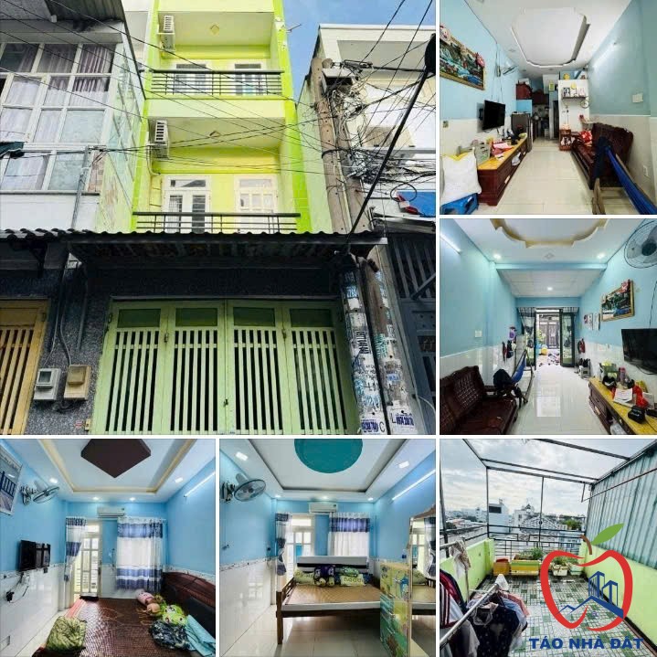 Bán nhà 4 tầng đẹp 24m² (3x8) hẻm xe tải Lê Đình Cẩn, gần Khu VIP Tên Lửa, chỉ hơn 3 tỷ