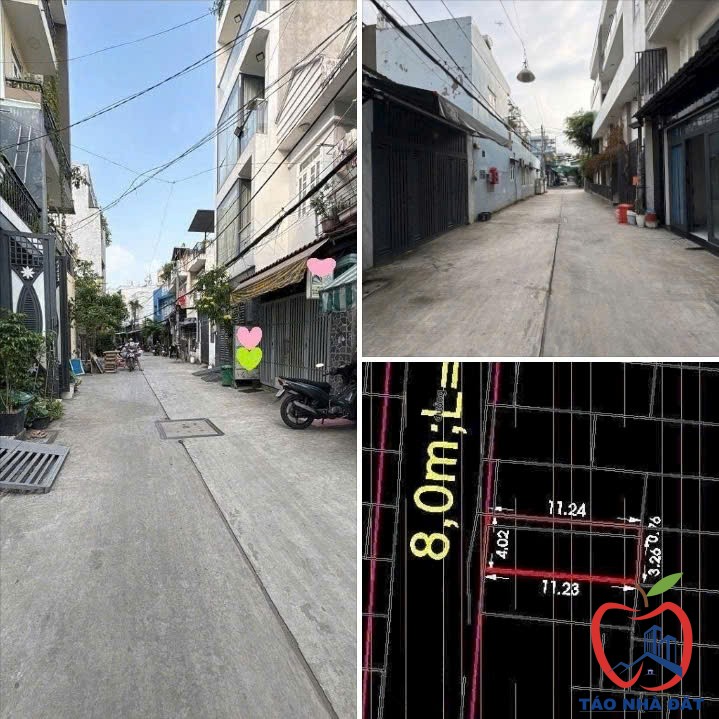 Bán nhà C4 45M² (4×11) ko LG-QH, hẻm xe tải gần Lê Trọng Tấn, Aeon Mall Tân Phú, hơn 4 tỷ