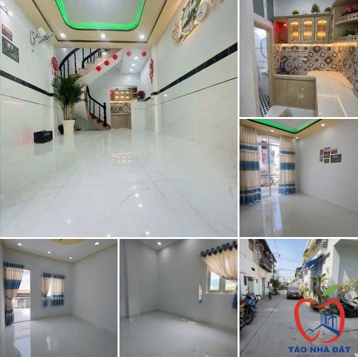 Bán nhà 3 tầng đẹp 27M² (3.5x8) Hẻm xe tải gần An Dương Vương, CV Phú Lâm, chỉ hơn 4 tỷ