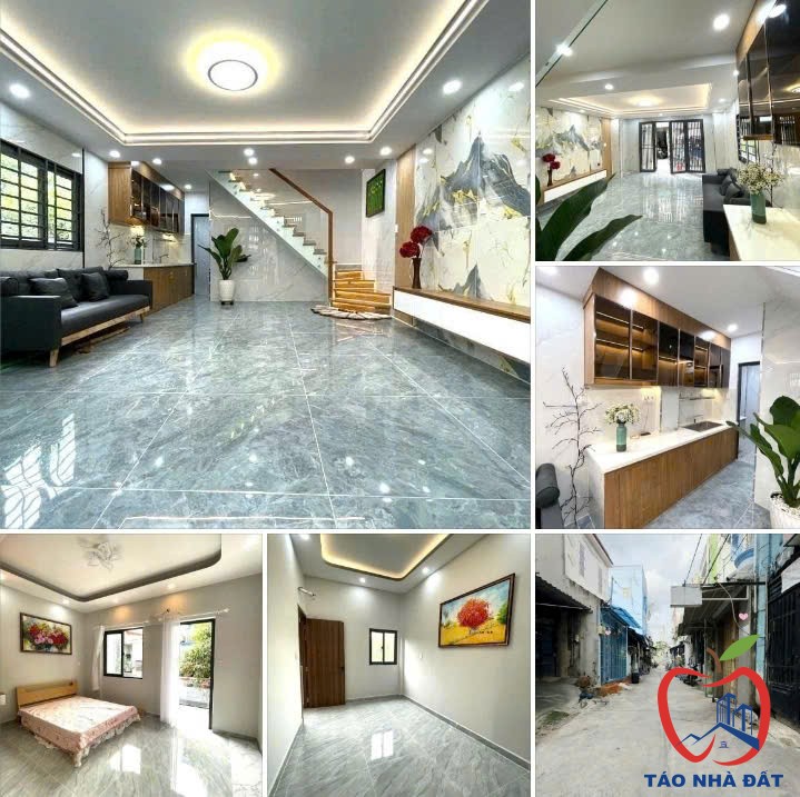 Bán nhà 2 tầng đẹp 46m² (4.6x10) Hẻm xe hơi Chiến Lược, gần Tân Hòa Đông, chỉ hơn 4 tỷ