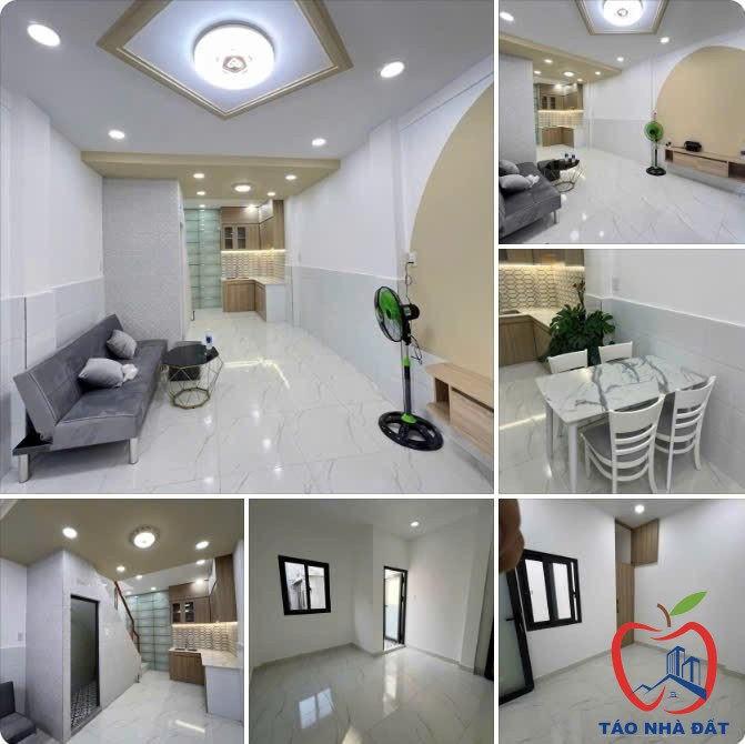 Bán nhà 2 tầng 25M² (3.4x8) Lò Gốm ngay Bình Tiên, Nguyễn Văn Luông, Hậu Giang, hơn 3 tỷ