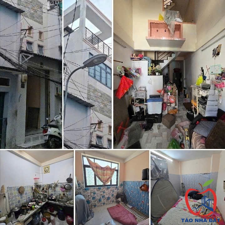 Bán nhà 4 tầng 22M² (3x7) hẻm xe hơi ngay Hậu Giang, Minh Phụng, Hồng Bàng, chỉ hơn 4 tỷ