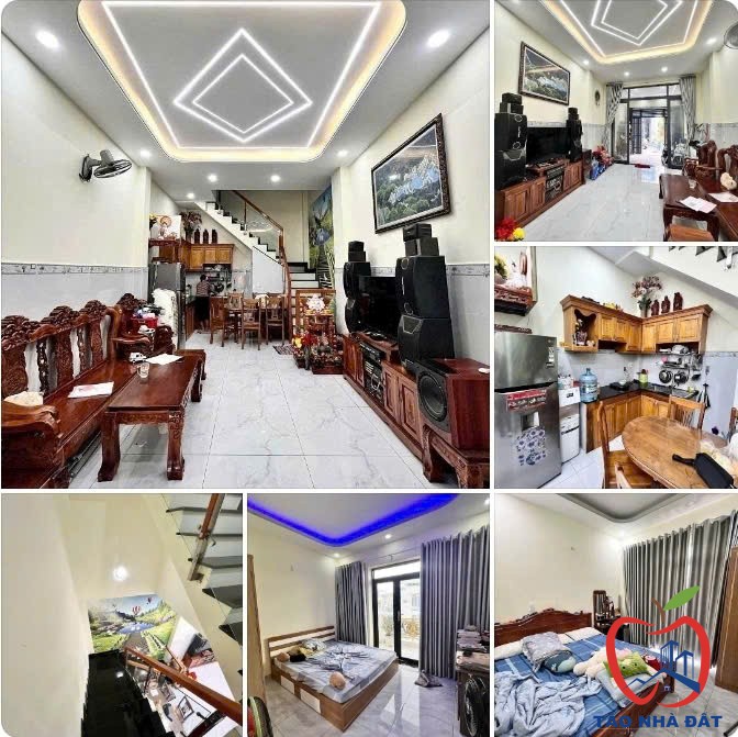 Bán nhà 4 tầng 48M² (4x12) hẻm xe tải Hương Lộ 2, ngay Chiến Lược, Mã Lò, chỉ hơn 5 tỷ